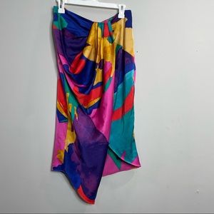 NY& Co COLORFUL Asymmetric SKIRT